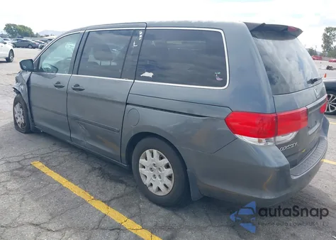 2010 Honda Odyssey Lx z USA, uszkodzony, nr VIN 5FNRL3H28AB099529